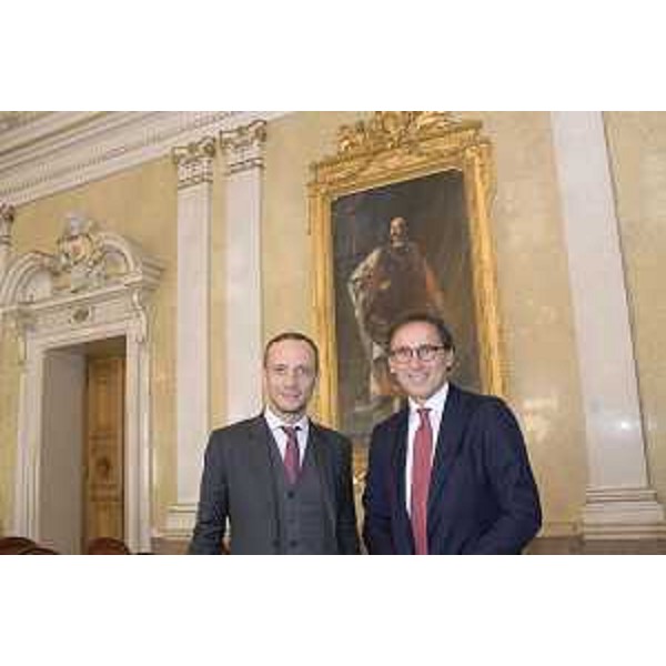 Il governatore della Regione FVG, Massimiliano Fedriga e il ministro Francesco Boccia