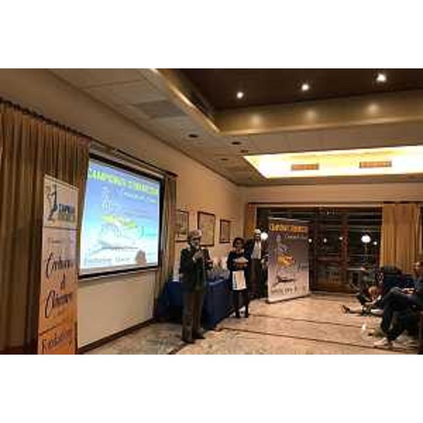 L'assessore allo Sport del Friuli Venezia Giulia, Tiziana Gibelli, interviene a Trieste alla cerimonia di premiazione degli studenti che hanno preso parte all’attività sportiva scolastica 2018-19 svoltasi nella sede della società Triestina della Vela (Stv). 