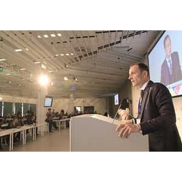 L'intervento del governatore del Friuli Venezia Giulia Massimiliano Fedriga al "Belt and Road Summit" di Trieste