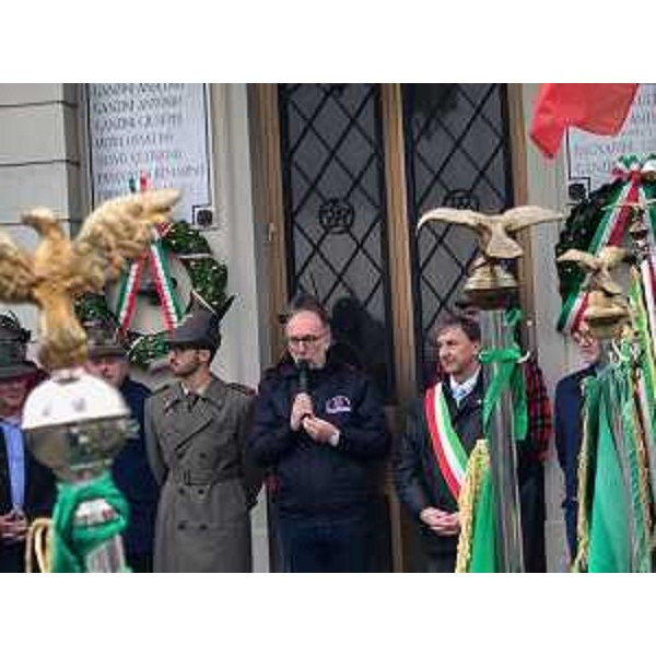 L'intervento del vicegovernatore della Regione FV G, Riccardo Riccardi.