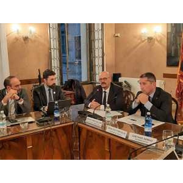 L'assessore Fvg ai Sistemi informativi, Sebastiano Callari (secondo da dx) alla riunione sull'Agenda Digitale a Venezia