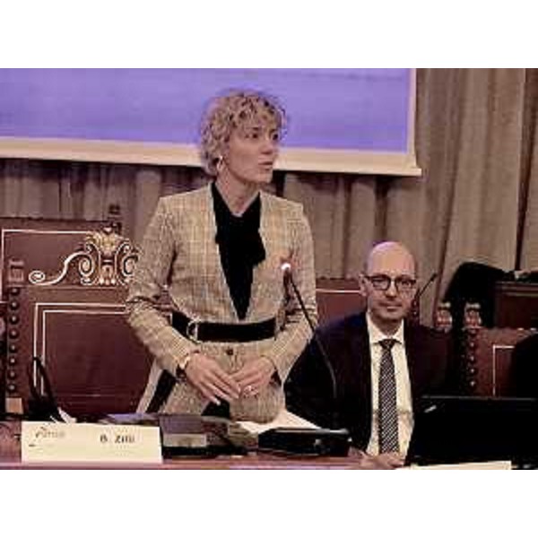 L'assessore alle Finanze del Friuli Venezia Giulia, Barbara Zilli, presiede a Palazzo Belgrado, a Udine, il quinto comitato di Sorveglianza Por Fesr 2014-20. Oltre duemila progetti finanziati e un incremento occupazionale di 855 nuove assunzioni