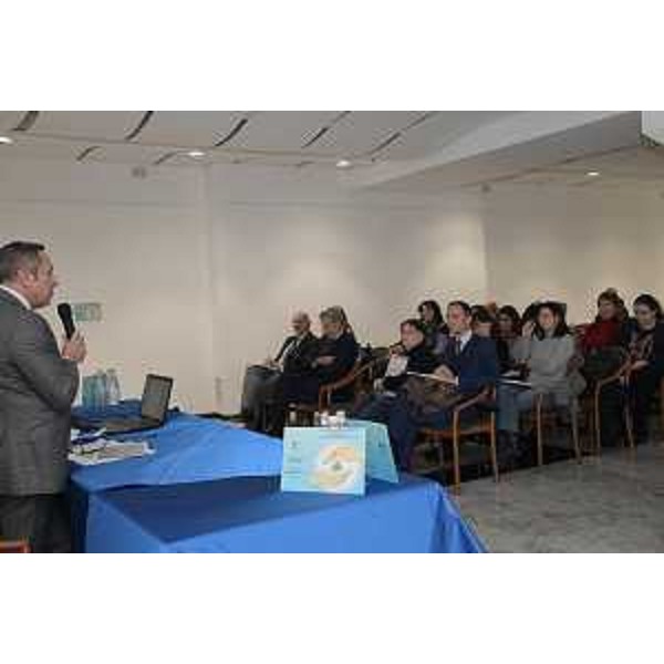 Il governatore del FVG, Massimo Fedriga, interviene al convegno "Il nuovo Codice deontologico: l'infermiere quale garante dei diritti del cittadino", organizzato a Trieste dall'Ordine delle professioni infermieristiche.