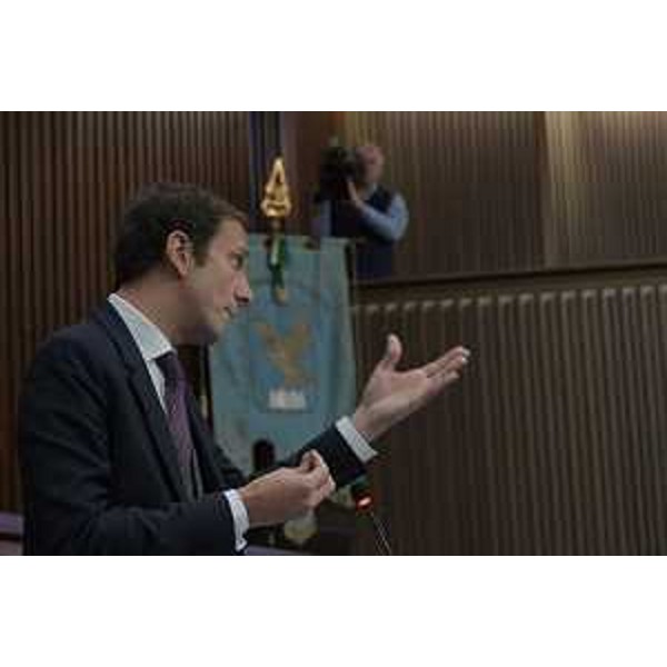 Il governatore della Regione FVG, Massimiliano Fedriga 