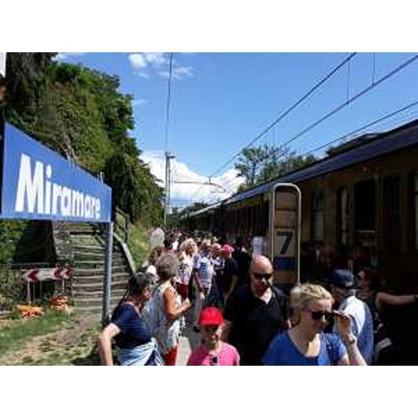Uno dei treni storici programmati nel 2019 
