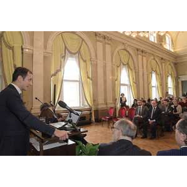 Il governatore del Friuli Venezia Giulia, Massimiliano Fedriga (Foto ARC Montenero)
