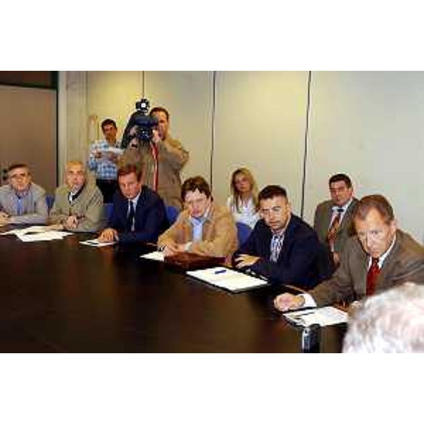 Enzo Marsilio (Assessore Regionale alle risorse agricole, naturali, forestali e montagna) alla conferenza sul Tocai (Udine, 19/05/05)