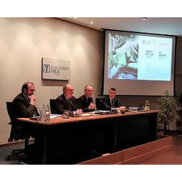 Il vicegovernatore con delega alla Salute e politiche sociali Riccardo Riccardi alla presentazione del Bando welfare 2020 della Fondazione Friuli a Udine. (Foto Regione FVG)