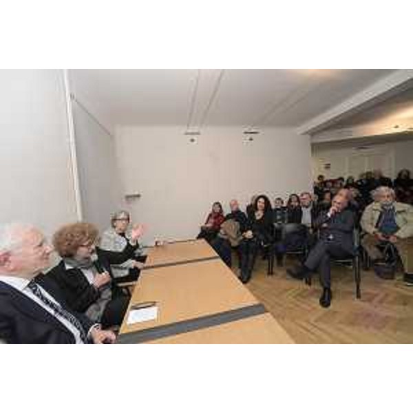 L'assessore regionale alla Cultura Tiziana Gibelli all'inaugurazione delle sale del museo Winckelmann di Trieste. (Foto ARC Montenero)