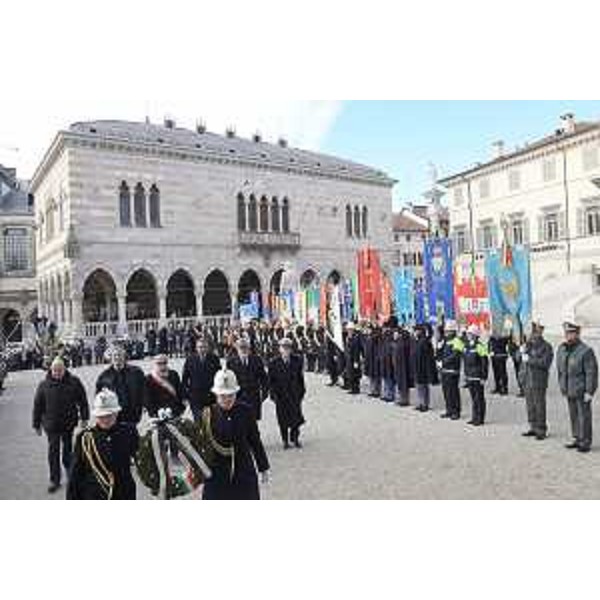L'assessore regionale alla Sicurezza, Pierpaolo Roberti, durante la celebrazione dell'undicesima Festa della Polizia locale, celebrata per la prima volta a Udine in occasione della ricorrenza di San Sebastiano, santo patrono del Corpo. (Foto ARC Montenero)