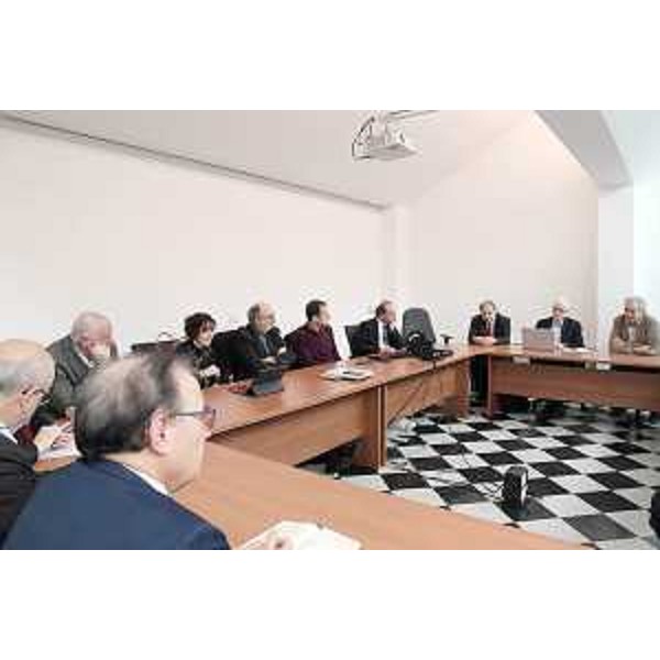 L'incontro stampa del governatore Massimiliano Fedriga e del vicegovernatore del delega alla Salute Riccardo Riccardi all'ospedale di Cattinara con gli esperti infettivologi sul tema del coronavirus. (Foto ARC Montenero)