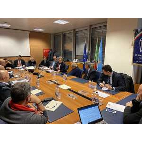 I rappresentanti che hanno partecipato al tavolo di crisi svoltosi a Pordenone sulla crisi della Lavinox. (Foto ARC Liberti)
