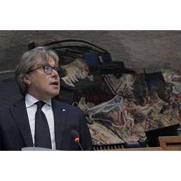 L'assessore regionale alle Attività produttive Sergio Emidio Bini. (Foto ARC Montenero)