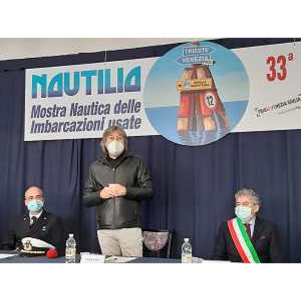 L'assessore regionale alle Attività produttive, Sergio Emidio Bini, interviene alla inaugurazione di Nautilia 2020, ad Aprilia Marittima - L'assessore regionale alle Attività produttive, Sergio Emidio Bini, interviene alla inaugurazione di Nautilia 2020, ad Aprilia Marittima