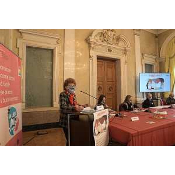 L'assessore regionale lla Cultura Tiziana Gibelli durante la presentazione della manifestazione - L'assessore regionale lla Cultura Tiziana Gibelli durante la presentazione della manifestazione