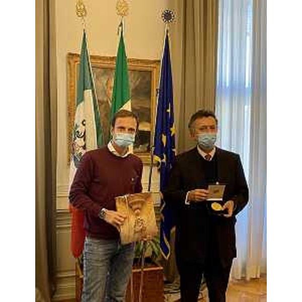 Il governatore del Friuli Venezia Giulia, Massimiliano Fedriga, e lambasciatore del Messico in Italia, Carlos Garcia de Alba Zepeda. - Il governatore del Friuli Venezia Giulia, Massimiliano Fedriga, e lambasciatore del Messico in Italia, Carlos Garcia de Alba Zepeda.
