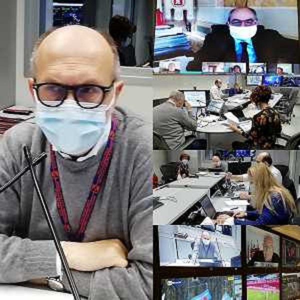 Il vicegovernatore Riccardo Riccardi in videoconferenza da Palmanova con i presidenti degli Ambiti sociosassistenziali - Il vicegovernatore Riccardo Riccardi in videoconferenza da Palmanova con i presidenti degli Ambiti sociosassistenziali