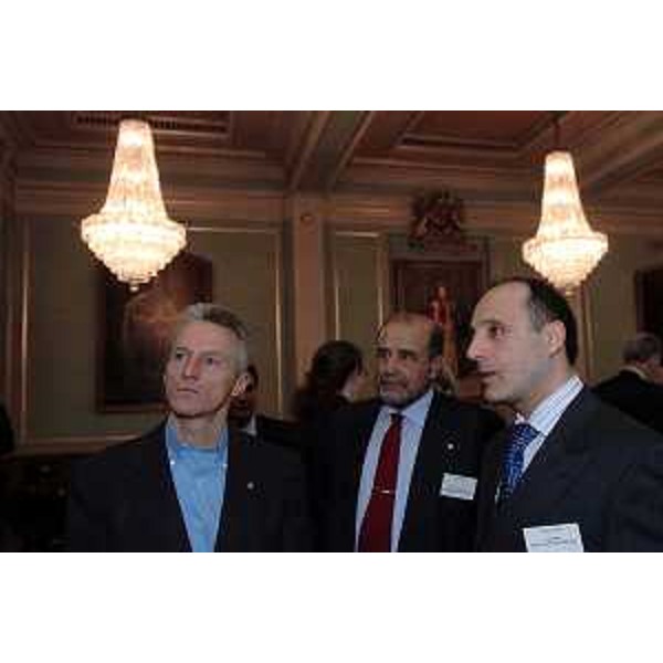 Riccardo Illy (Presidente Regione Friuli Venezia Giulia) al meeting "Business Club Italia" (Londra, 12/05/05)