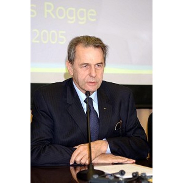 Jacques Rogge (Presidente del CIO) (Lignano, 12/05/05)