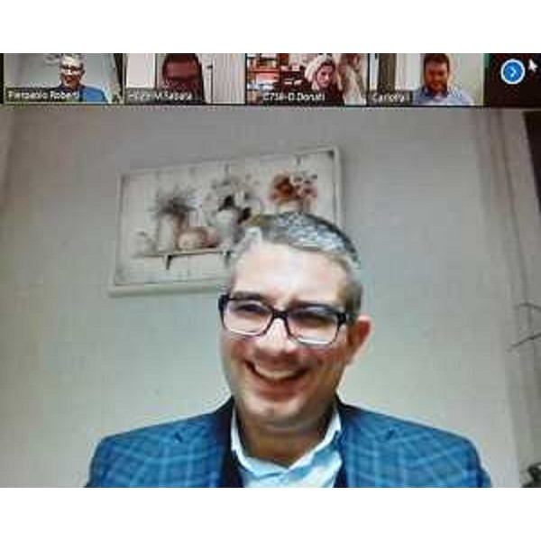 L'intervento in videconferenza dell'assessore regionale alle Autonomie locali Pierpaolo Roberti in occasione dle varo della Comunità del Friuli orientale - L'intervento in videconferenza dell'assessore regionale alle Autonomie locali Pierpaolo Roberti in occasione dle varo della Comunità del Friuli orientale