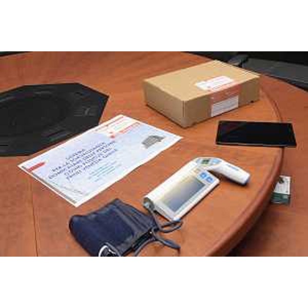 I kit per il servizio di telemedicina. - I kit per il servizio di telemedicina.