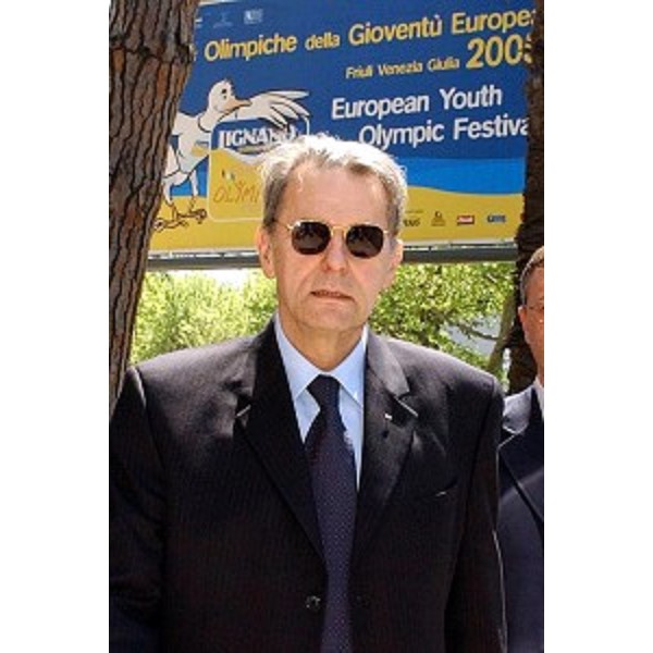 Jacques Rogge (Presidente del CIO) (Lignano, 12/05/05)
