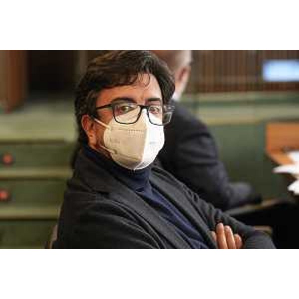 Il consigliere Mauro Capozzella (M5S) - Il consigliere Mauro Capozzella (M5S)