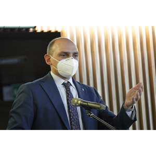 Il consigliere regionale Cristian Sergo (M5S) - Il consigliere regionale Cristian Sergo (M5S)