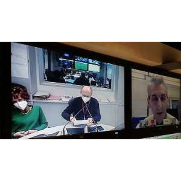 Il vicegovernatore del Friuli Venezia Giulia con delega alla Salute, Riccardo Riccardi, durante lincontro in modalità telematica con i quattro presidenti degli Ordini delle professioni infermieristiche. - Il vicegovernatore del Friuli Venezia Giulia con delega alla Salute, Riccardo Riccardi, durante lincontro in modalità telematica con i quattro presidenti degli Ordini delle professioni infermieristiche.