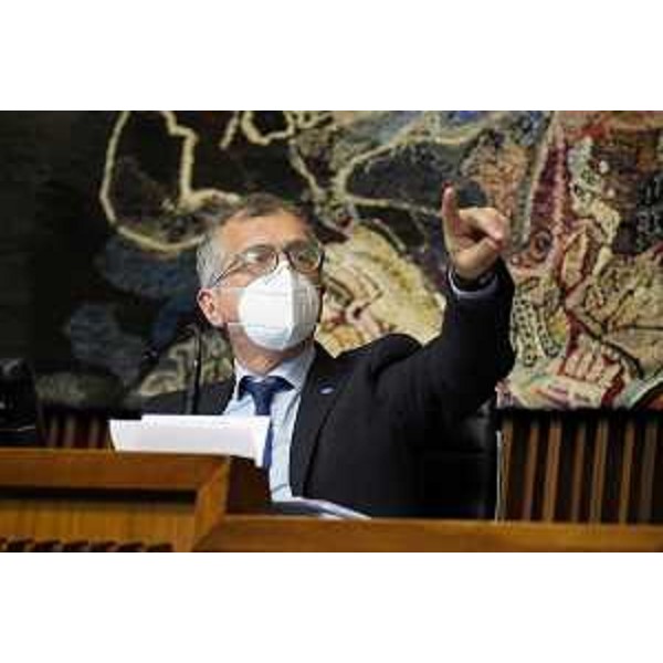 Il presidente del Cr Fvg, Piero Mauro Zanin - Il presidente del Cr Fvg, Piero Mauro Zanin