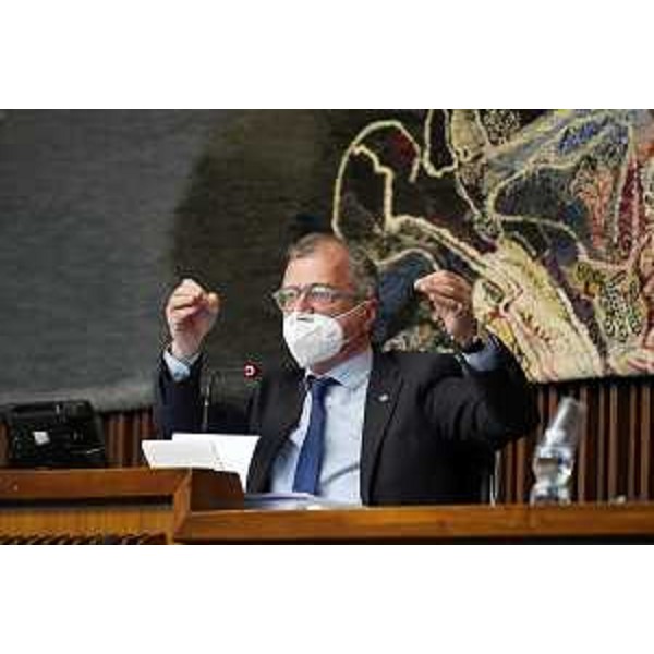 Il presidente del Cr Fvg, Piero Mauro Zanin - Il presidente del Cr Fvg, Piero Mauro Zanin