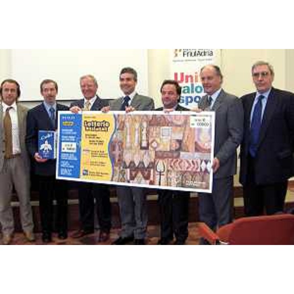 Presentazione della Lotteria Nazionale abbinata all'EYOF 2005 (Udine, 09/05/05)