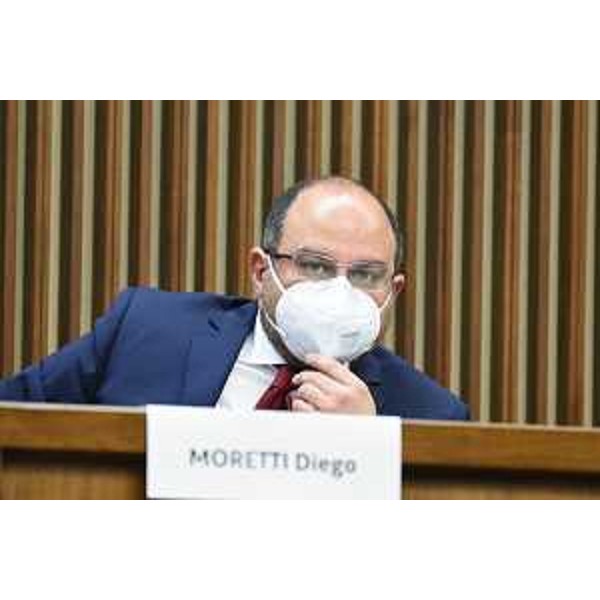 Il capogruppo del Pd, Diego Moretti - Il capogruppo del Pd, Diego Moretti