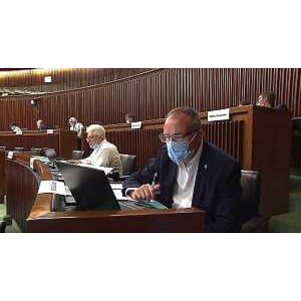 I forzisti Giuseppe Nicoli e Franco Mattiussi - I forzisti Giuseppe Nicoli e Franco Mattiussi