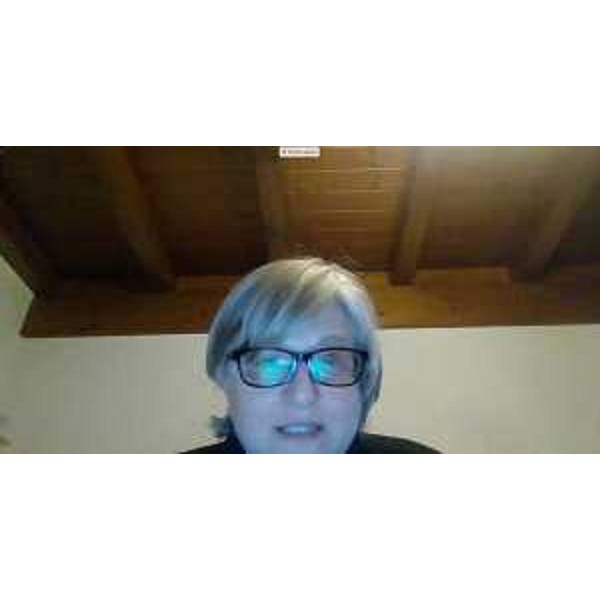 Simona Liguori (Citt) durante la seduta telematica della III Commissione - Simona Liguori (Citt) durante la seduta telematica della III Commissione