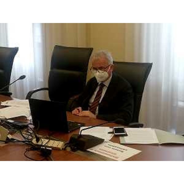 Il presidente della VI Commissione, Giuseppe Sibau (Progetto Fvg/Ar) - Il presidente della VI Commissione, Giuseppe Sibau (Progetto Fvg/Ar)