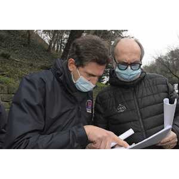 Il vicegovernatore Riccardo Riccardi e il direttore della Protezione civile Fvg Amedeo Aristei - Il vicegovernatore Riccardo Riccardi e il direttore della Protezione civile Fvg Amedeo Aristei