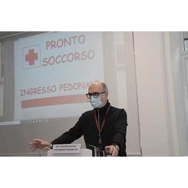 Il vicegovernatore Riccardo Riccardi all'inagurazione del nuovo Pronto soccorso dell'Irccs Burlo Garofolo di Trieste - Il vicegovernatore Riccardo Riccardi all'inagurazione del nuovo Pronto soccorso dell'Irccs Burlo Garofolo di Trieste