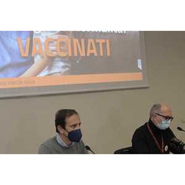 Il governatore del Friuli Venezia Giulia, Massimiliano Fedriga e il suo vice, Riccardo Riccardi. - Il governatore del Friuli Venezia Giulia, Massimiliano Fedriga e il suo vice, Riccardo Riccardi.