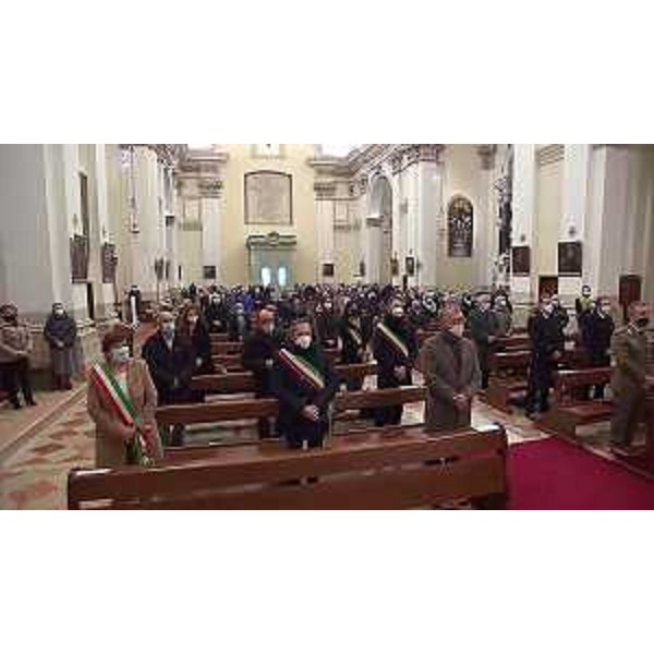 Il presidente Zanin alla cerimonia nel duomo di Codroipo - Il presidente Zanin alla cerimonia nel duomo di Codroipo