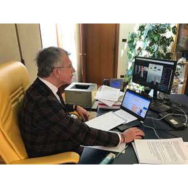 Il presidente del Cr Fvg, Piero Mauro Zanin - Il presidente del Cr Fvg, Piero Mauro Zanin