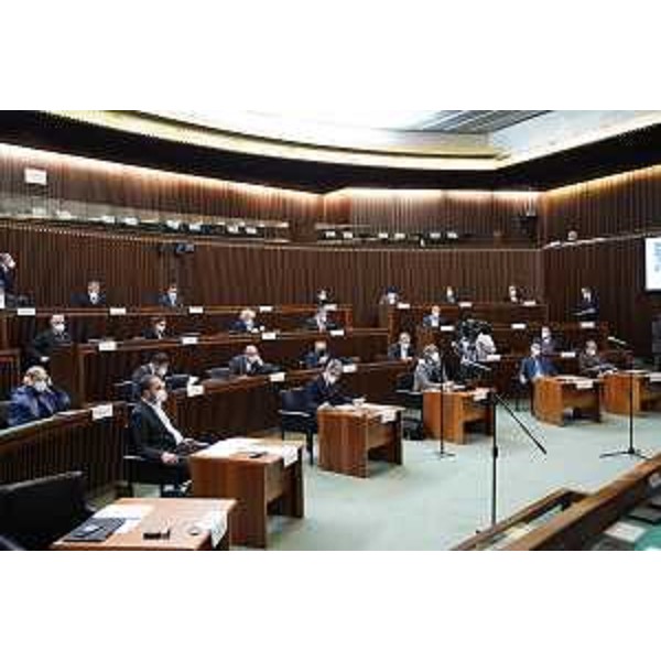 L'Aula durante la commemorazione del Giorno Ricordo - L'Aula durante la commemorazione del Giorno Ricordo