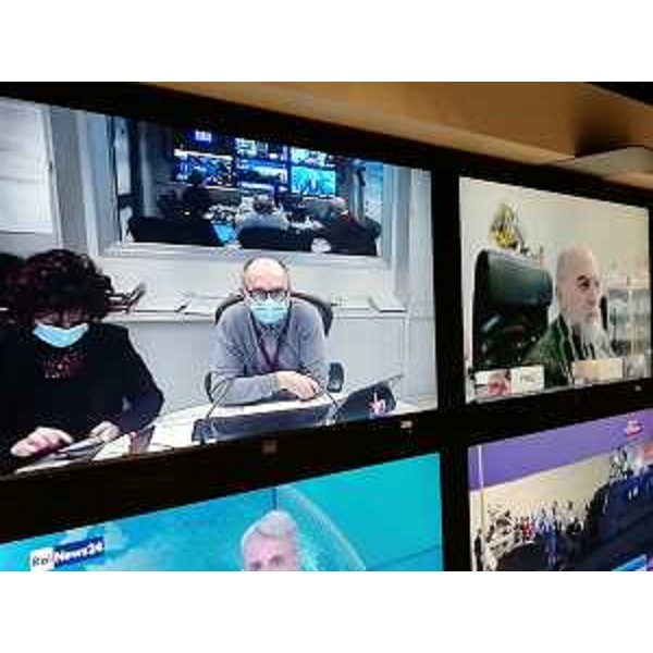 Il vicegovernatore del Friuli Venezia Giulia con delega alla Salute, Riccardo Riccardi, durante l'incontro con i presidenti degli quattro Ordini dei medici e i rappresentanti sindacali della categoria. - Il vicegovernatore del Friuli Venezia Giulia con delega alla Salute, Riccardo Riccardi, durante l'incontro con i presidenti degli quattro Ordini dei medici e i rappresentanti sindacali della categoria.