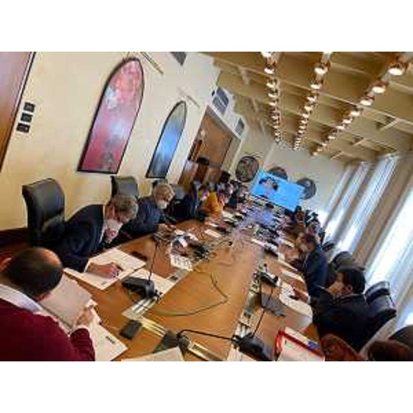 Riunone presidente Cr Fvg, Piero Mauro Zanin, con capigruppo - Riunone presidente Cr Fvg, Piero Mauro Zanin, con capigruppo