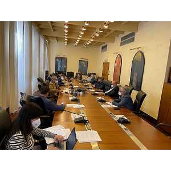 Riunione presidente Cr Fvg, Piero Mauro Zanin, con presidenti Commissioni - Riunione presidente Cr Fvg, Piero Mauro Zanin, con presidenti Commissioni