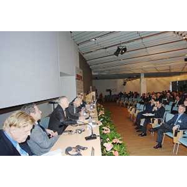 I "Nobels Colloquia in Trieste" alla Stazione Marittima di Trieste. (Trieste 04/12/07)