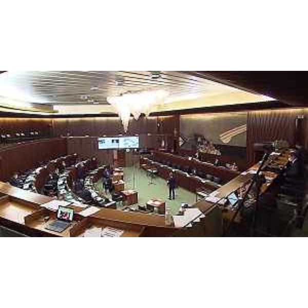 Aula durante lavori - Aula durante lavori