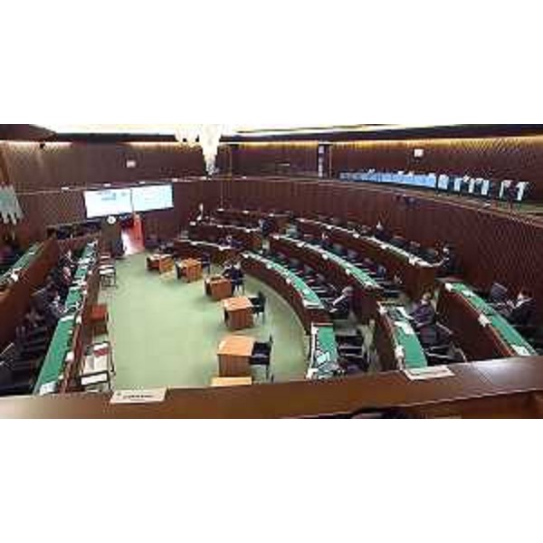 La VI Commissione riunita in aula - La VI Commissione riunita in aula