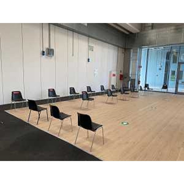 Il nuovo centro vaccinale di Gorizia - Il nuovo centro vaccinale di Gorizia