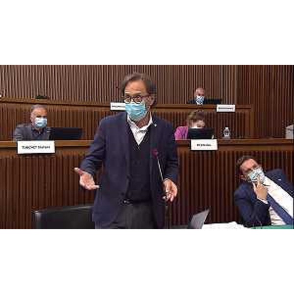 Il capogruppo di Progetto Fvg/Ar, Mauro Di Bert, e il collega Edy Morandini - Il capogruppo di Progetto Fvg/Ar, Mauro Di Bert, e il collega Edy Morandini